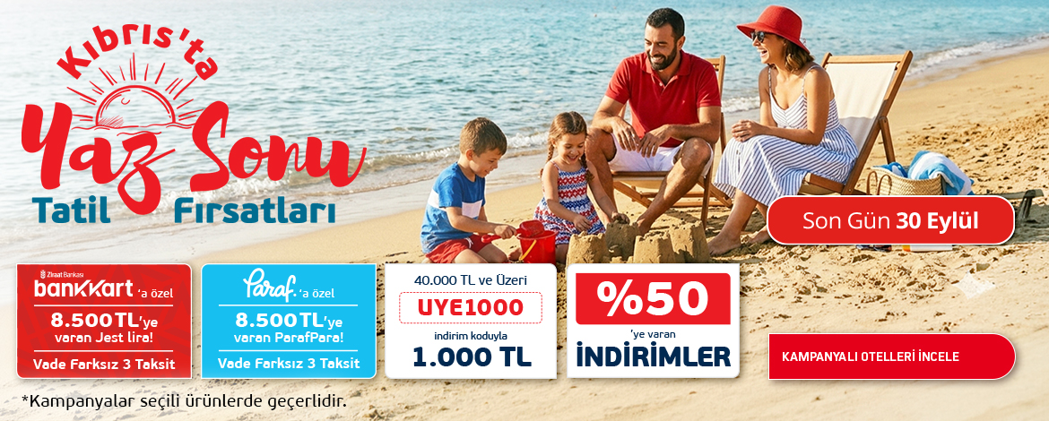 Kıbrıs Yaz Fırsatları Kampanyası
